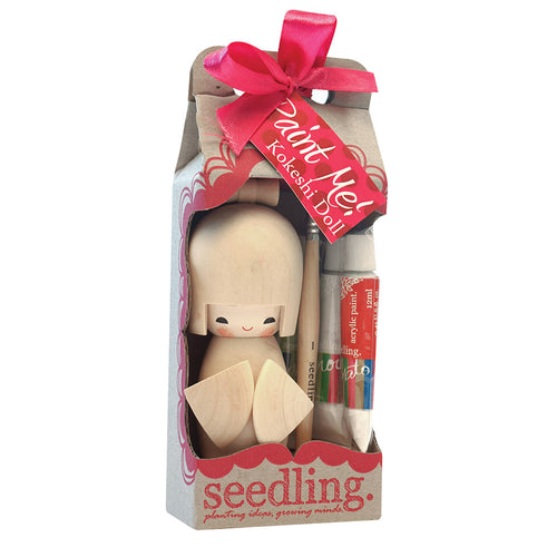 paint me kokeshi doll