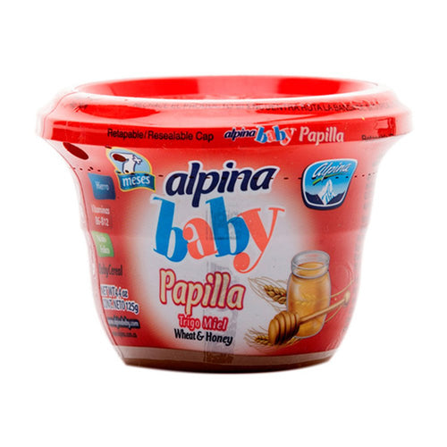 papilla baby alpina trigo y miel