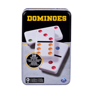 domino seis colores en lata