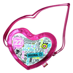 cmm metalico bolso corazon