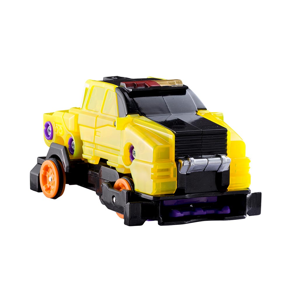 screechers vehiculo transformacion nivel 2 color amarillo