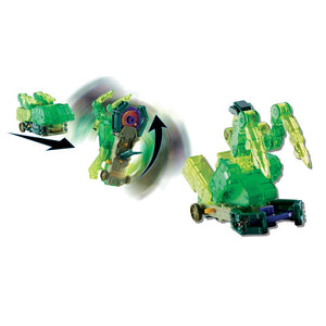 screechers vehiculo transformacion nivel 2 color verde