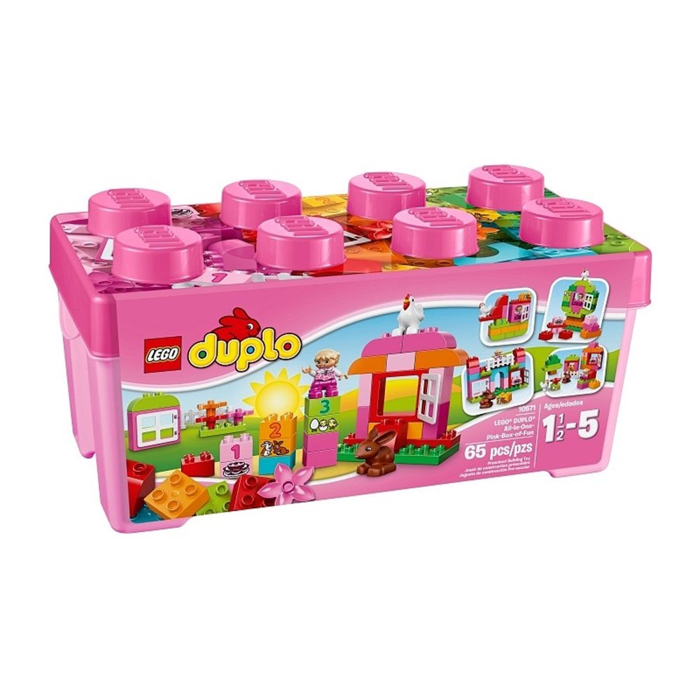 lego® duplo lo caja rosa de diversion todo en uno