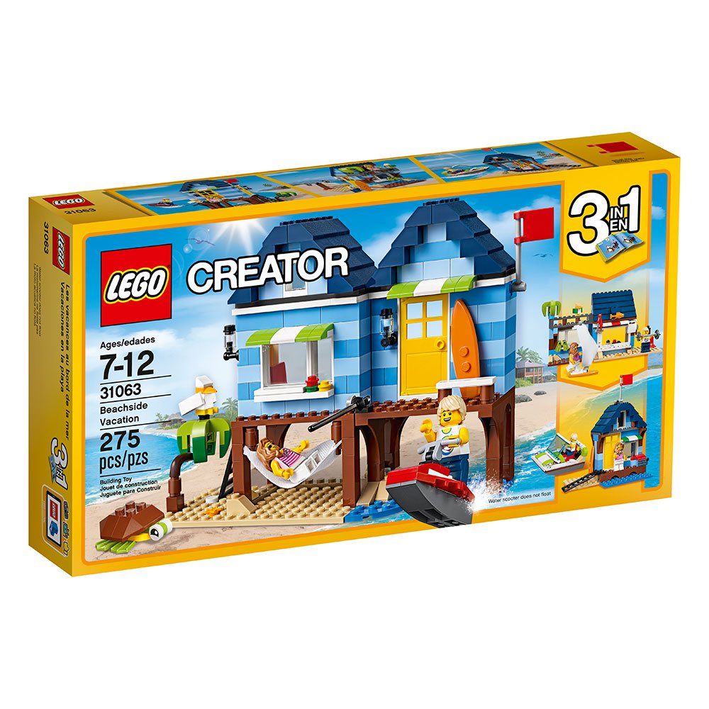 lego® creator vacaciones en la playa