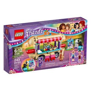 lego® friends parque de diversiones  camioneta de hot dogs