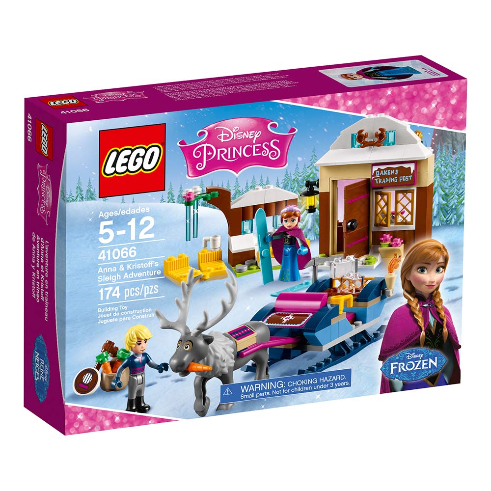 lego® princesas aventura en trineo de anna y kristoff