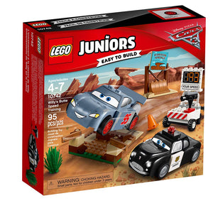 lego® juniors cars entrenamiento de willy