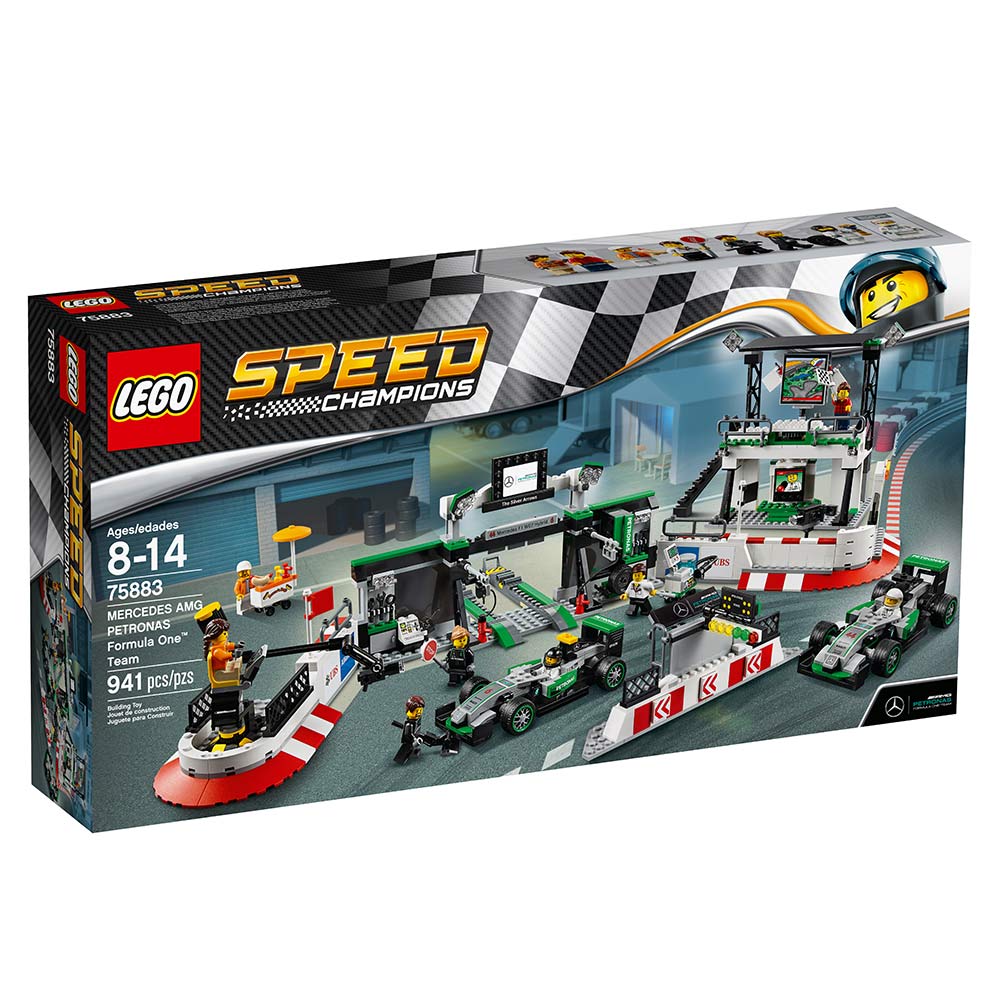 lego® speed champions mercedes amg petronas formula one  team