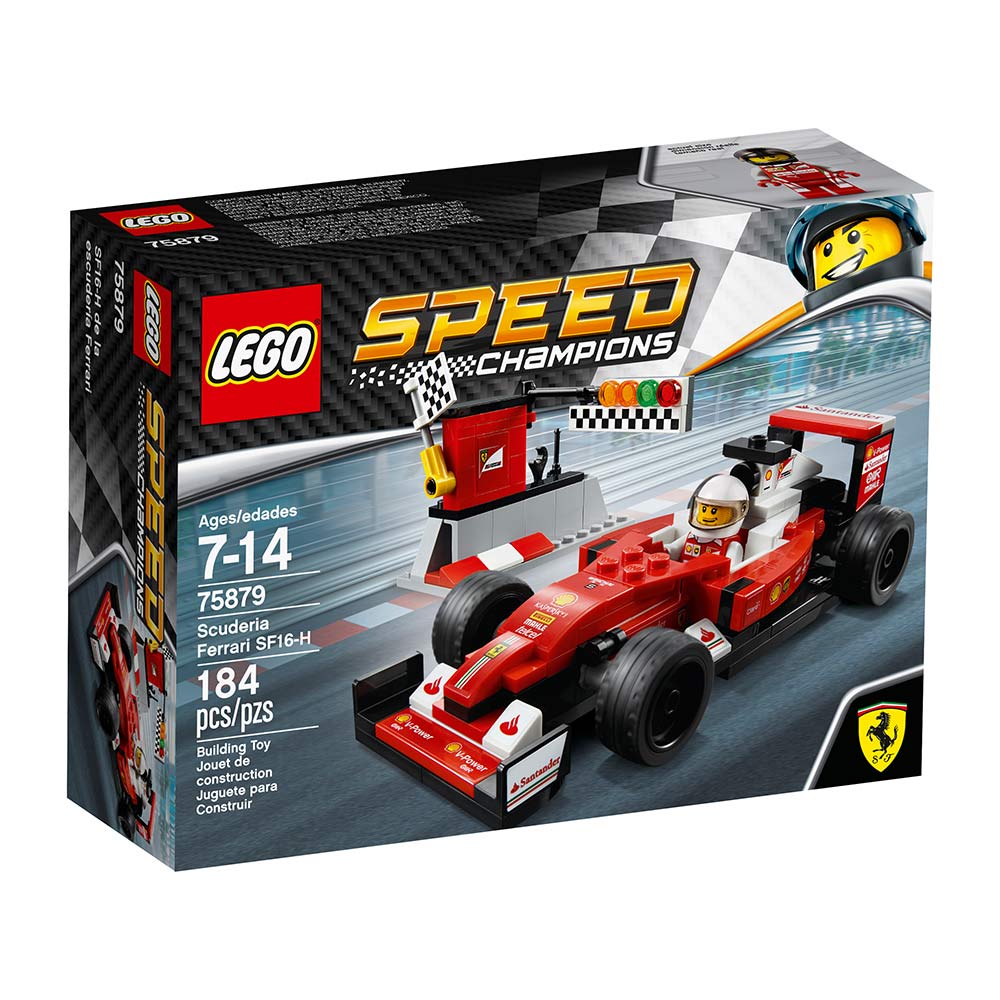 lego® speed champions sf16 h de la escuderia ferrari