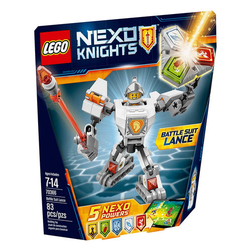 lego® nexo kinghts lance con armadura de combate