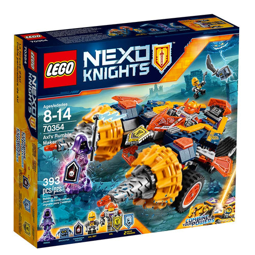 lego® nexo kinghts doble perforadora de axl