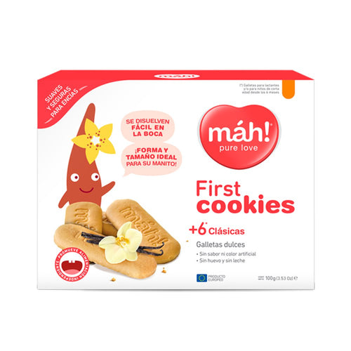 galleta clasica mah para bebe vainilla
