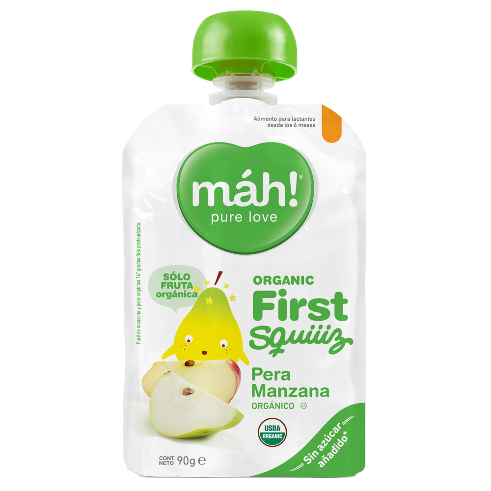 pure organico mah  pera manzana