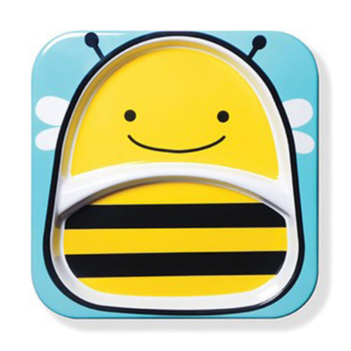 plato con divisiones   zoo abejita