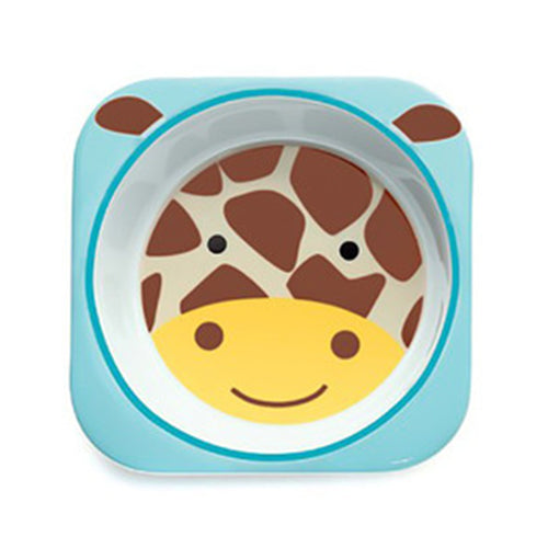 plato hondo   zoo jirafa