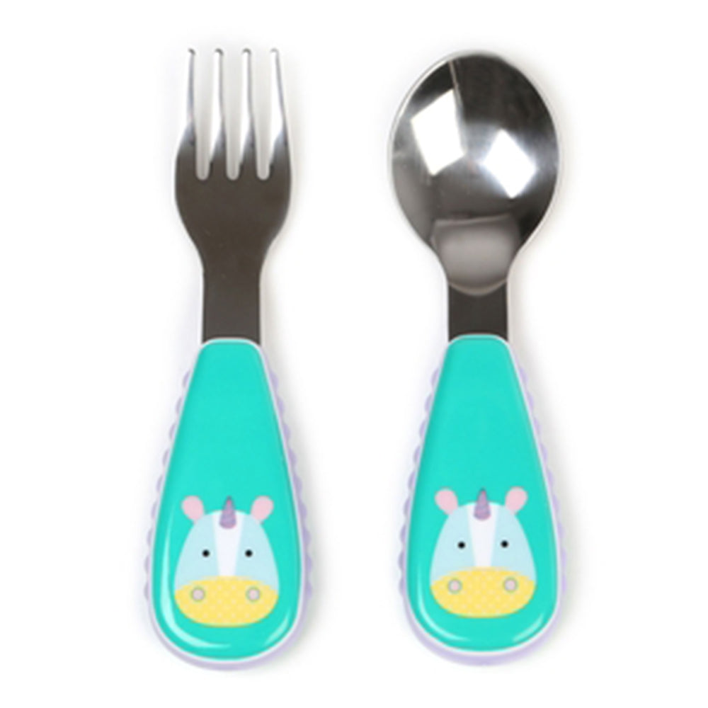 cuchara y tenedor   zoo unicornio