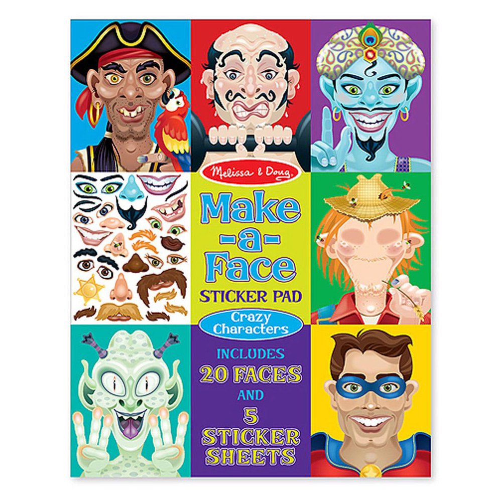 set de actividades   caras locas