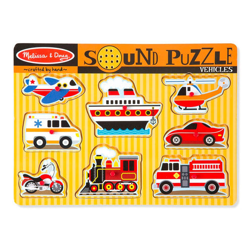rompecabezas con sonido   vehiculos