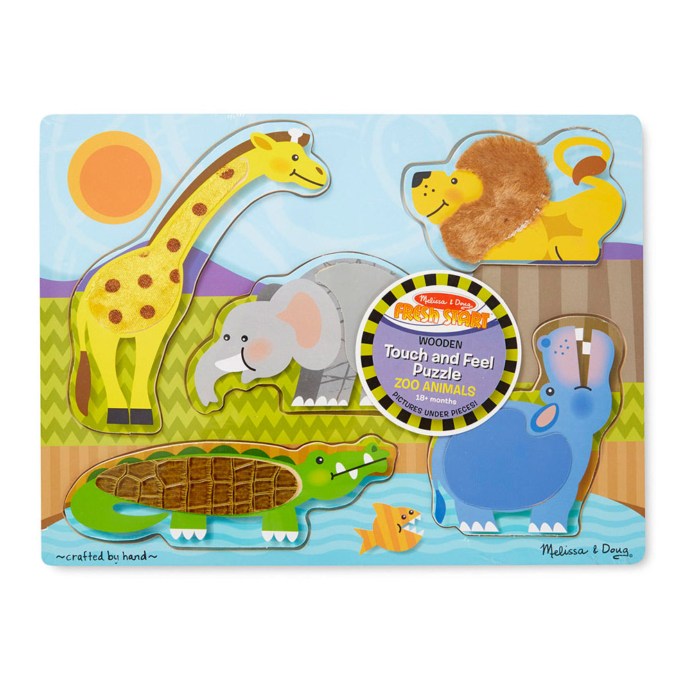 rompecabezas con textura   animales de zoologico