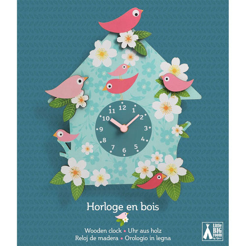 reloj   casa de pajaros