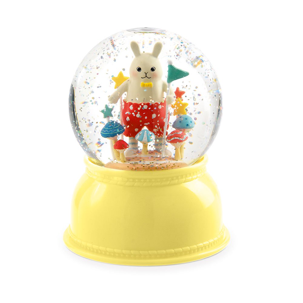 globo de nieve   conejo