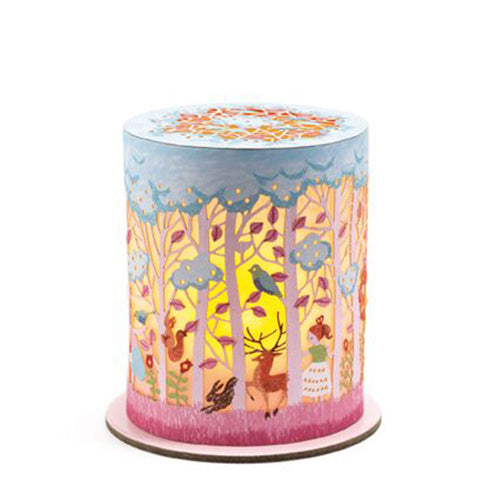 mini lampara   bosque