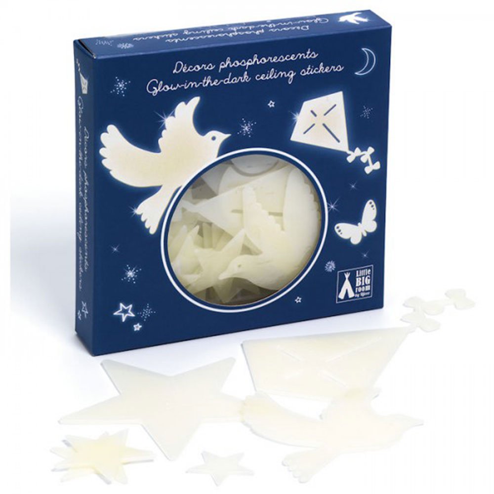 stickers que brillan en la oscuridad   el cielo