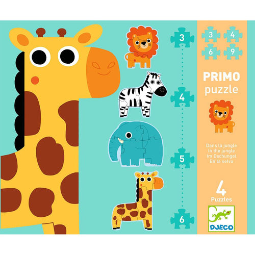 rompecabezas de la selva