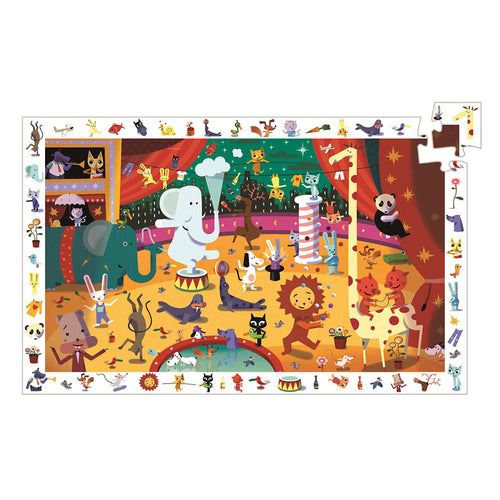 rompecabezas de observacion   el circo