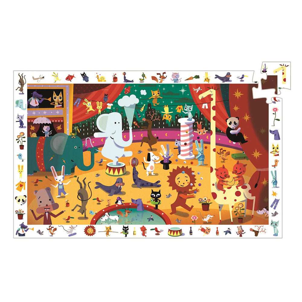 rompecabezas de observacion   el circo