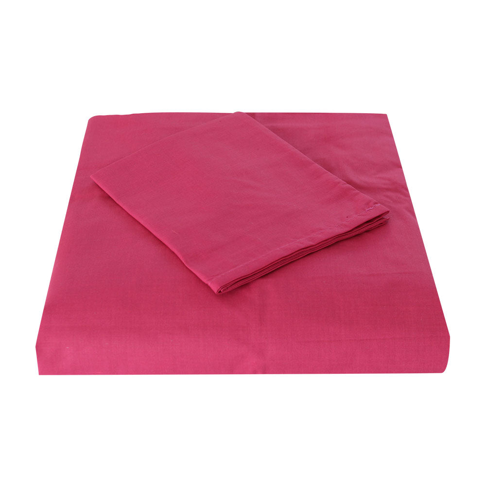 juego de sabanas para cuna o corral   fucsia