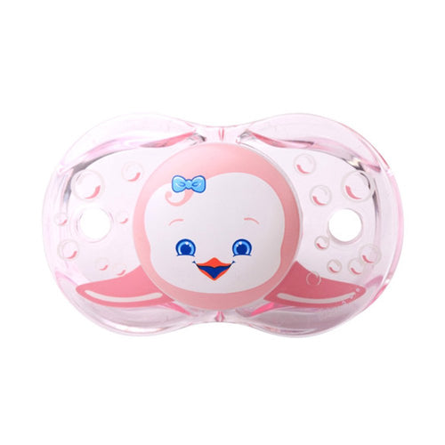 chupo pinguino rosado