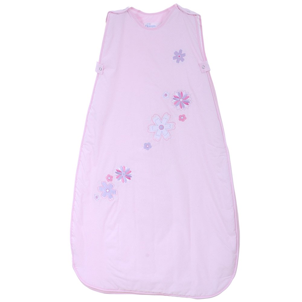 little flowers sleeping bag clima frio 18 36 m