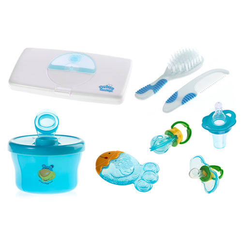 kit regalo bebe dubon azul