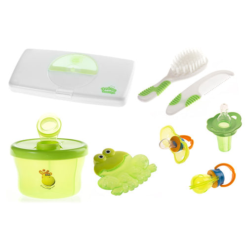 kit regalo bebe dubon verde