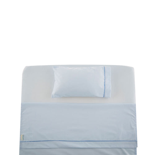 juego de sabanas corral azul