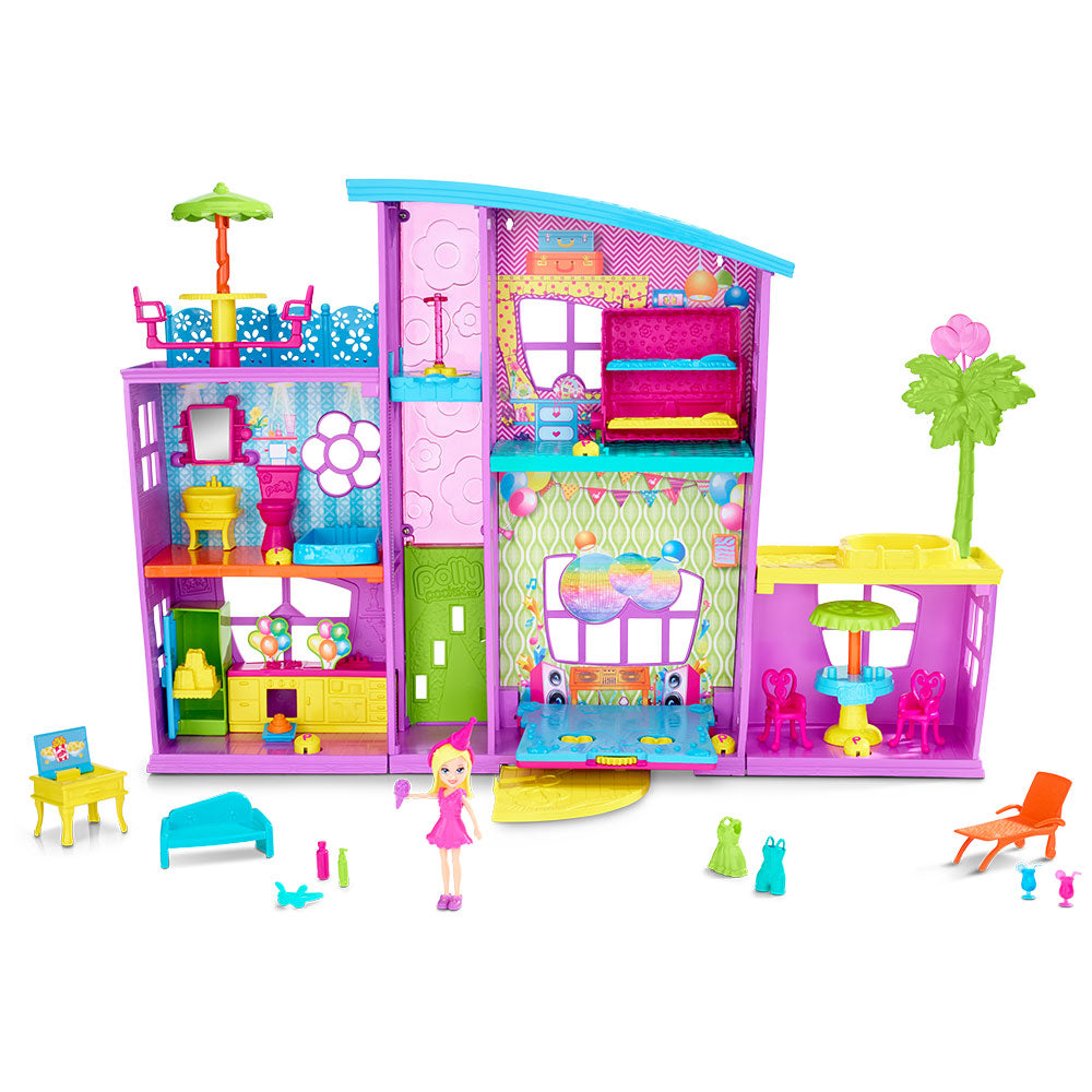 polly pocket  mega casa de sorpresas