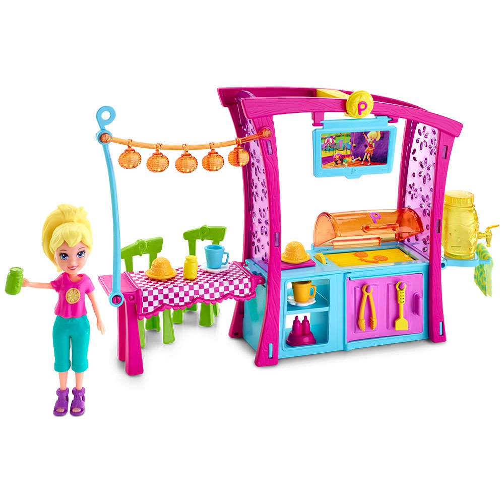 polly pocket  parrillada divertida