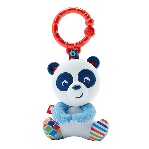 mordedera panda de la selva con espejo