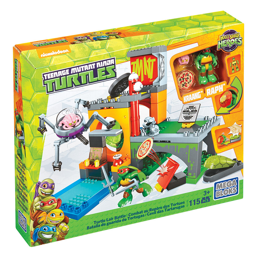 teenage mutant ninja turtles half shell heroes entrenamiento alcantarilla  133 piezas