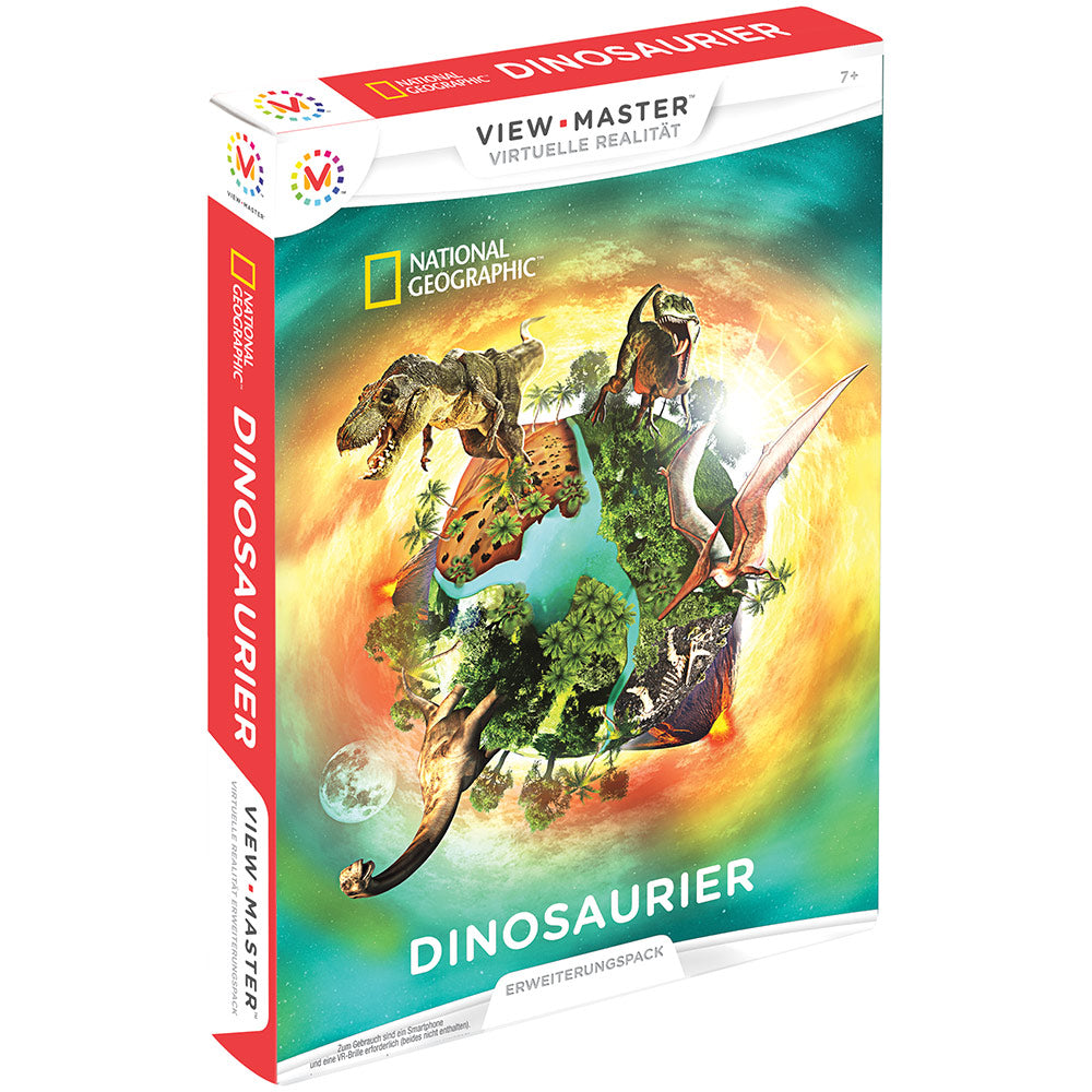 view master realidad virtual kit de experiencia dinosaurios