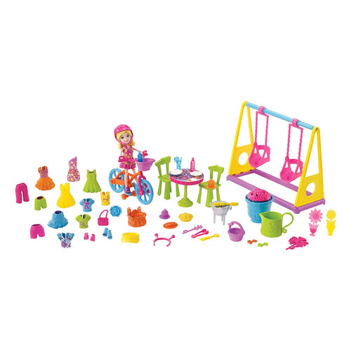polly pocket  fiesta de jardin