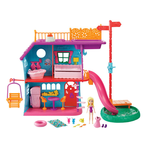 polly pocket  casa de vacaciones