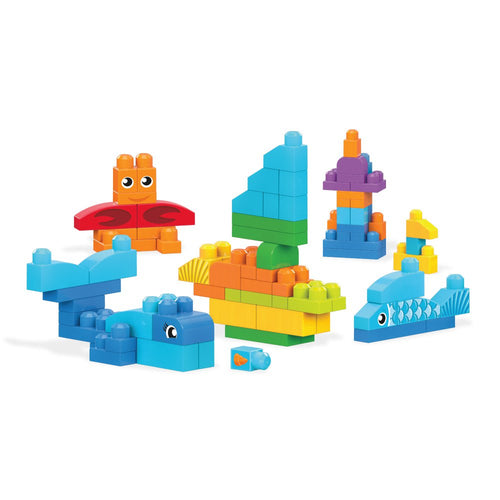 set de constuccion animales del oceano