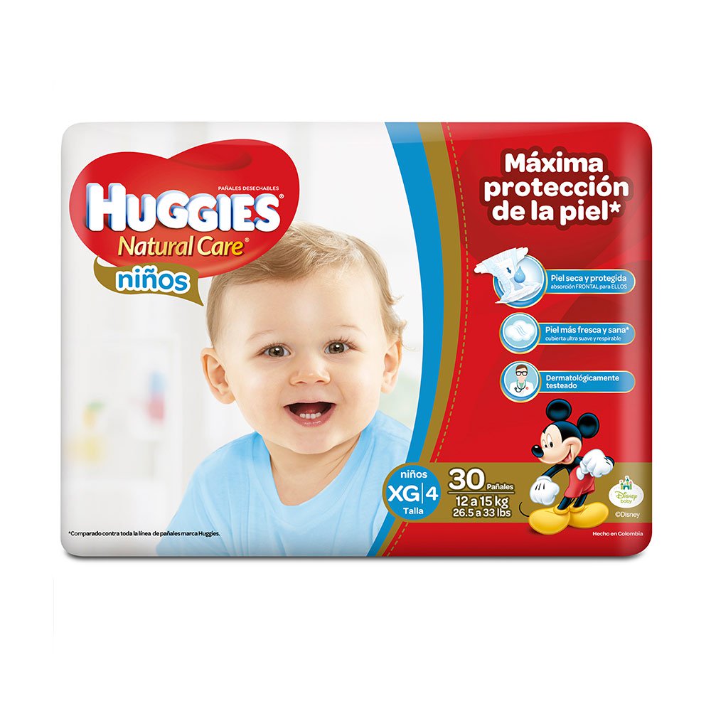 etapa 4   30 panales huggies natural care   ninos