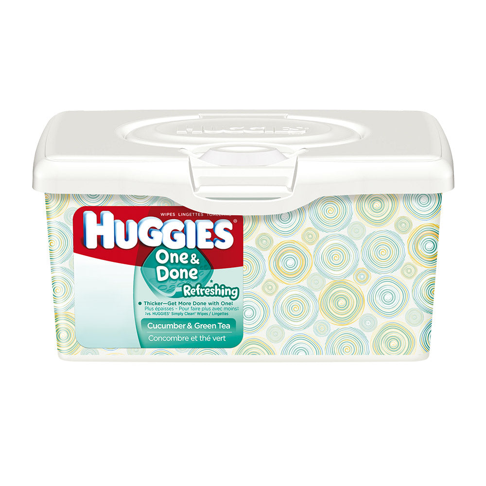 toallitas humedas   64 huggies oneydone   unisex