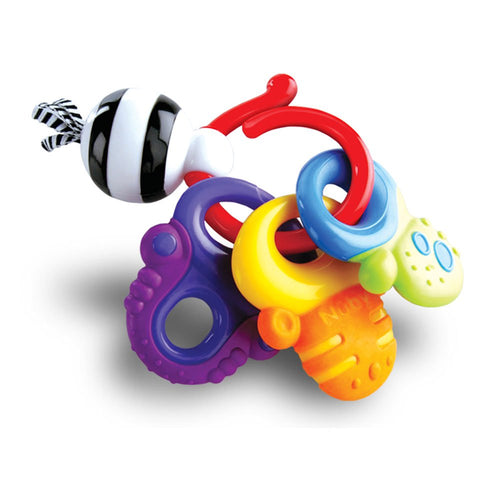 llamadientes nuby llaves cebra