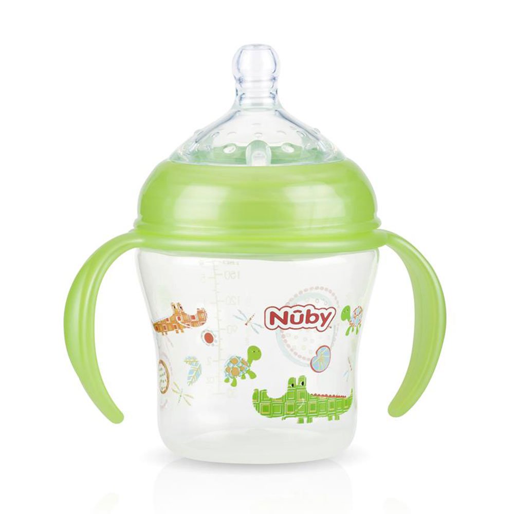 biberon nuby x180ml   verde