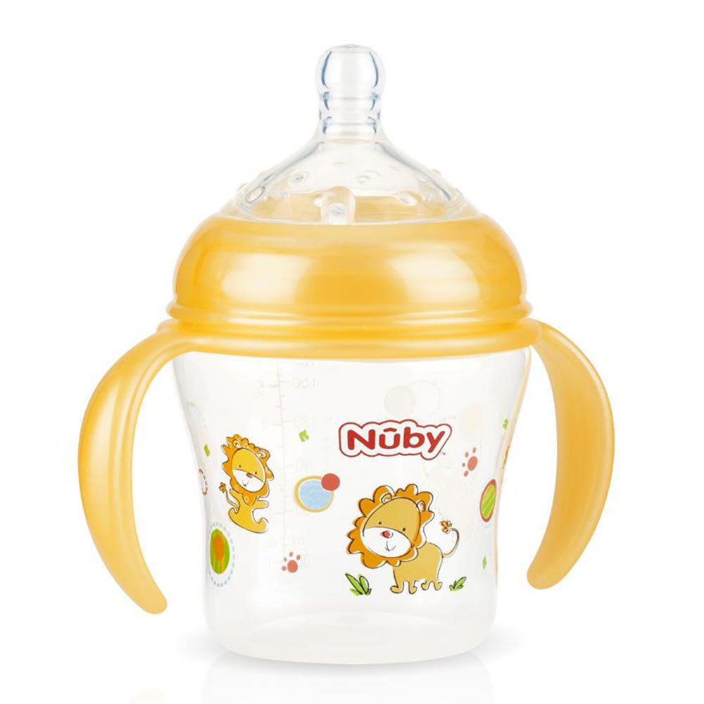 biberon nuby x 180ml   amarillo