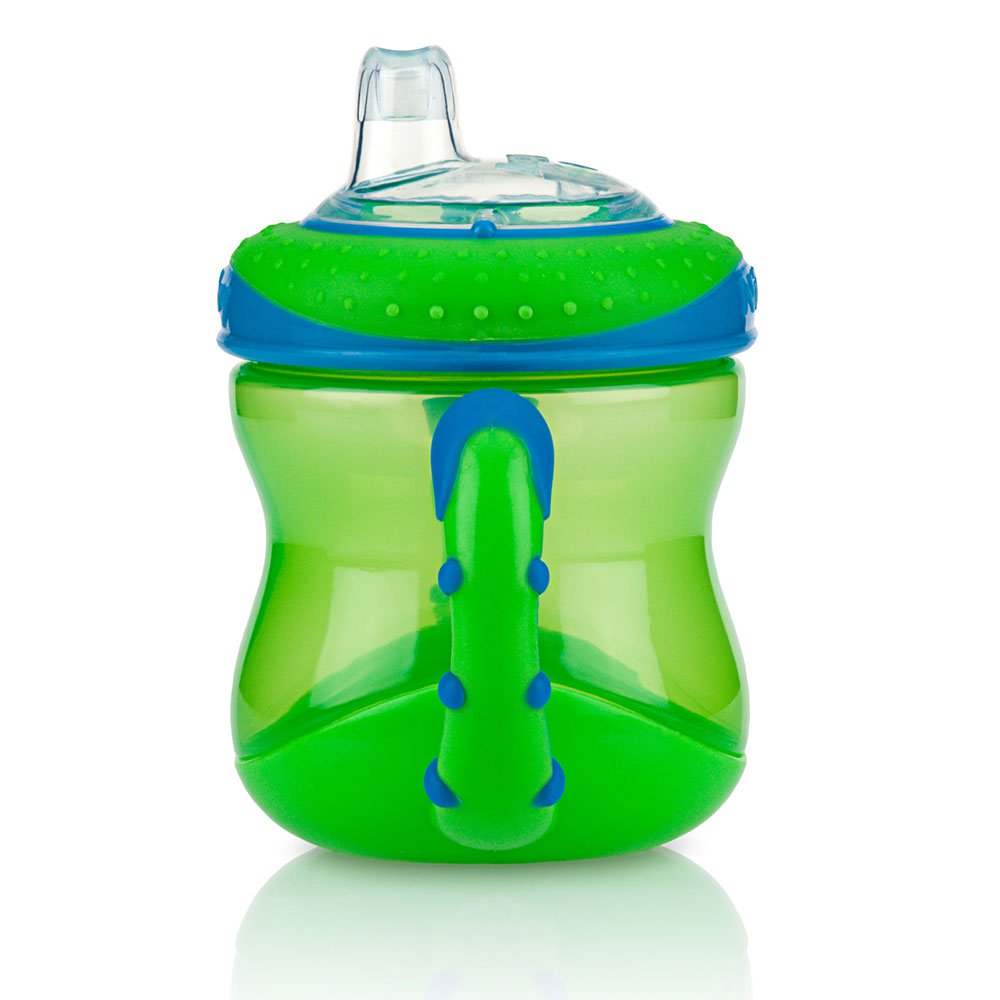 vasop nuby antiderrame con asas x 240ml   verde